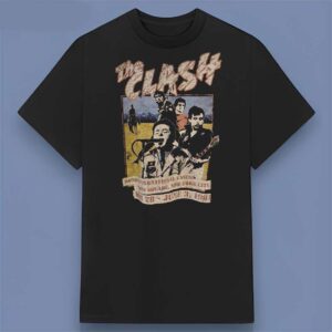 The Clash Concert May 28 June 3 1981 Retro T Shirt