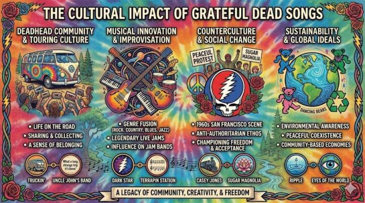 The Cultural Impact of Grateful Dead Songs