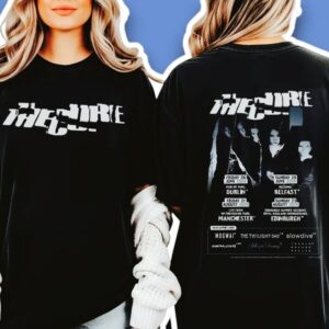 The Cure UK & Ireland Summer Shows Tour 2026 Dates Graphic Shirt