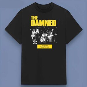The Damned Band Members Graphic Unisex T Shirt