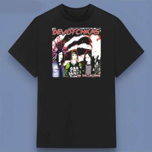 The Devotchkas Band Live Fast Die Young 2000 Graphic T Shirt