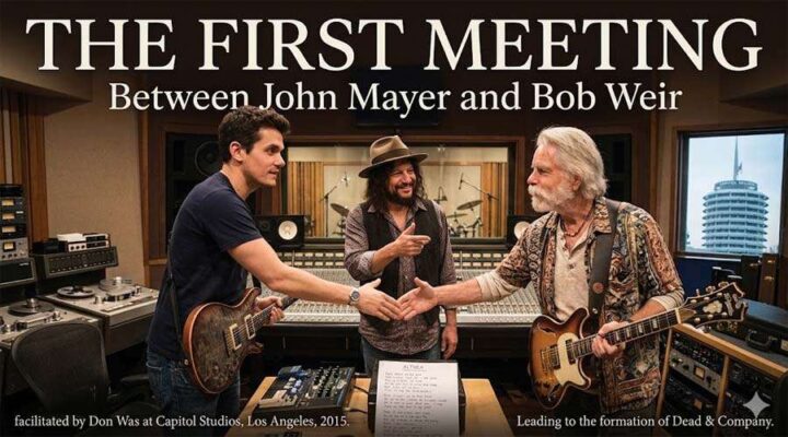 The First Meeting Between John Mayer and Bob Weir