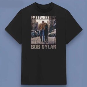 The Freewheelin' Bob Dylan Album 1963 Retro T Shirt
