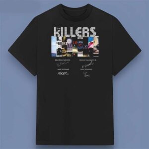 The Killers Band Album Signatures Unisex T Shirt