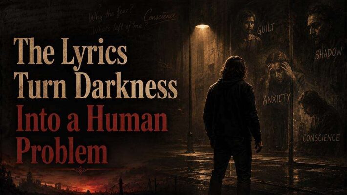The Lyrics Turn Darkness Into a Human Problem