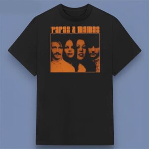 The Mamas And The Papas Music Band Graphic T Shirt