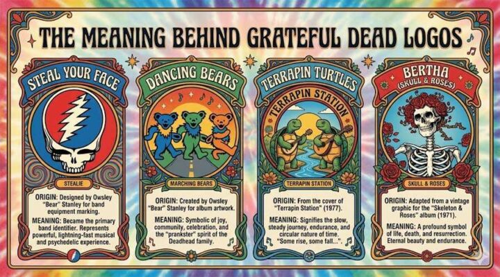 The Meaning Behind Grateful Dead Logos The Meaning Behind Grateful Dead Logos