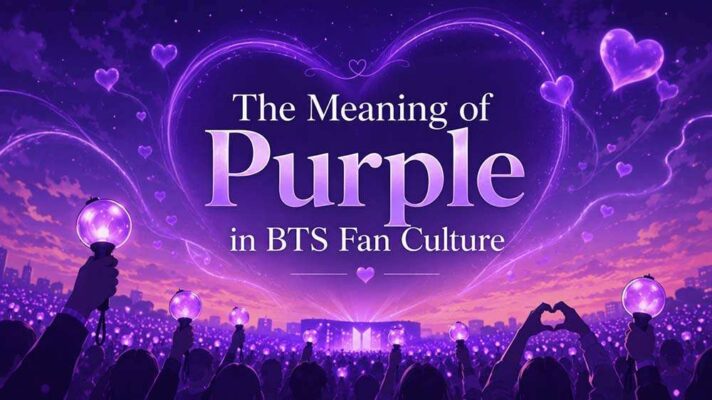 The Meaning of Purple in BTS Fan Culture