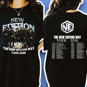 The New Edition Way Tour 2026 Dates Graphic Shirt