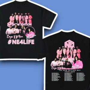 The New Edition Way Tour 2026 NE4life Concert Dates Graphic Shirt