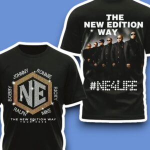 The New Edition Way Tour Concert Dates 2026 NE4LIFE Graphic Shirt