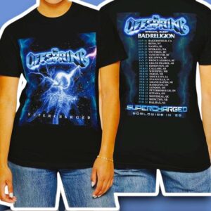The Offspring Supercharged Tour 2026 Concert Graphic T Shirt