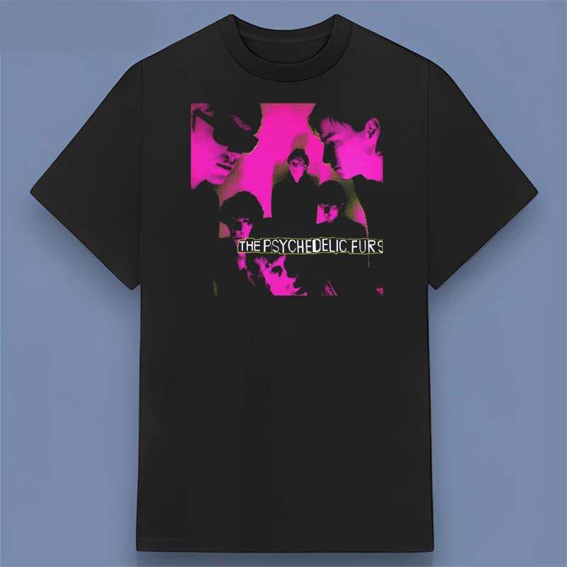 The Psychedelic Furs Band Rock Band Graphic T Shirt