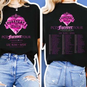The Pussycat Dolls Forever Tour 2026 Graphic Unisex T Shirt