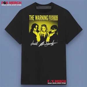 The Warning Europe Tour 2024 Band Members Graphic Shirt