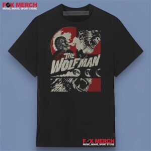 The Wolf Man Universal Monsters Graphic Shirt