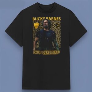 Thunderbolts Bucky Barnes Winter Soldier Graphic T Shirt