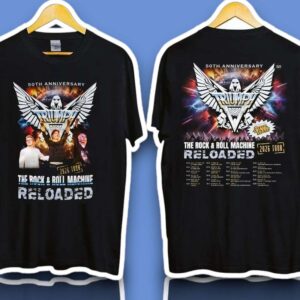 Triumph Band 50th Anniversary Tour 2026 Concert Music 2 Sides T Shirt