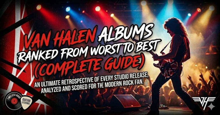 Van Halen Albums Ranked From Worst to Best (Complete Guide)