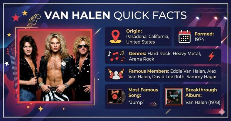 Van Halen Quick Facts