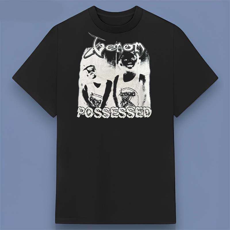 Venom Band Possessed Album 1985 Graphic T Shirt