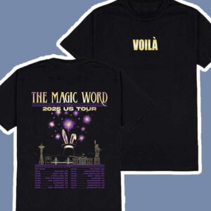 Voila The Magic World US Tour 2025 Graphic T Shirt