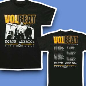 Volbeat Band Tour 2017 Concert T Shirt