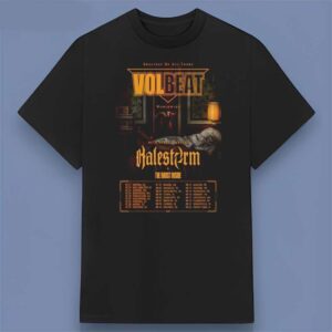 Volbeat Greatest Of All Tour 2025 Concert T Shirt For Fans