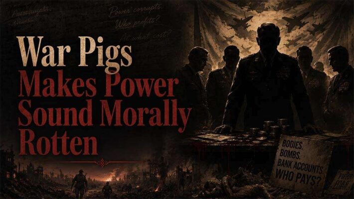 “War Pigs” Makes Power Sound Morally Rotten