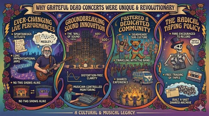 Why Grateful Dead Concerts Were Unique and Revolutionary