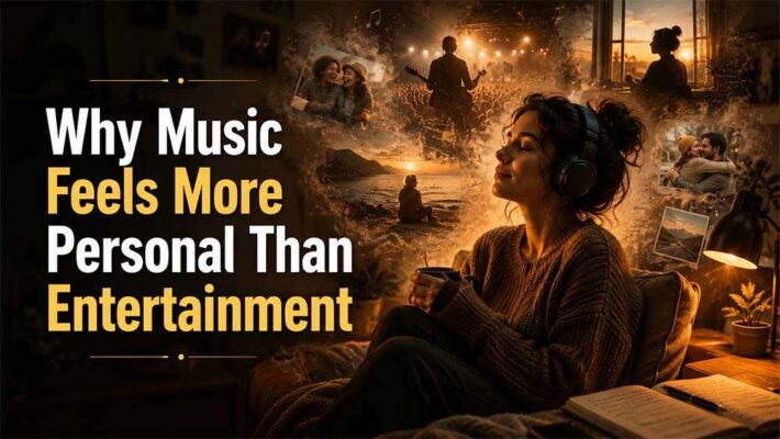 Why Music Feels More Personal Than Entertainment