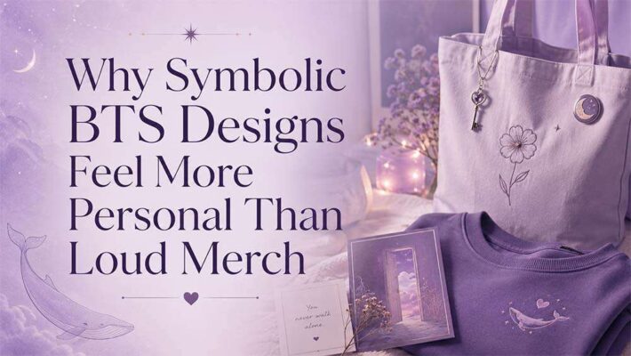 Why Symbolic BTS Designs Feel More Personal Than Loud Merch