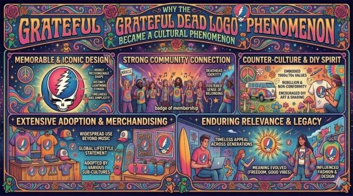 Why the Grateful Dead Logo Became a Cultural Phenomenon