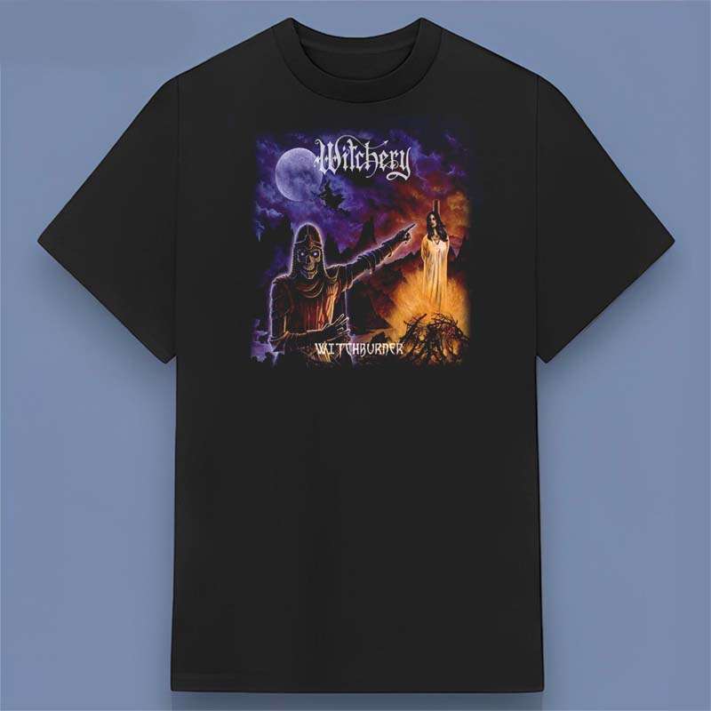 Witchery Band Witchburner Album 1999 Graphic T Shirt
