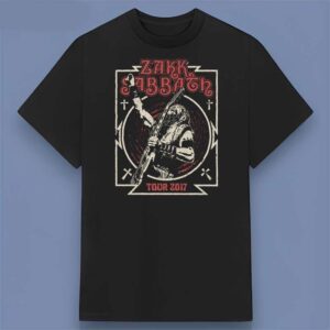 Zakk Sabbath 2017 Tour Concert Black Unisex T Shirt