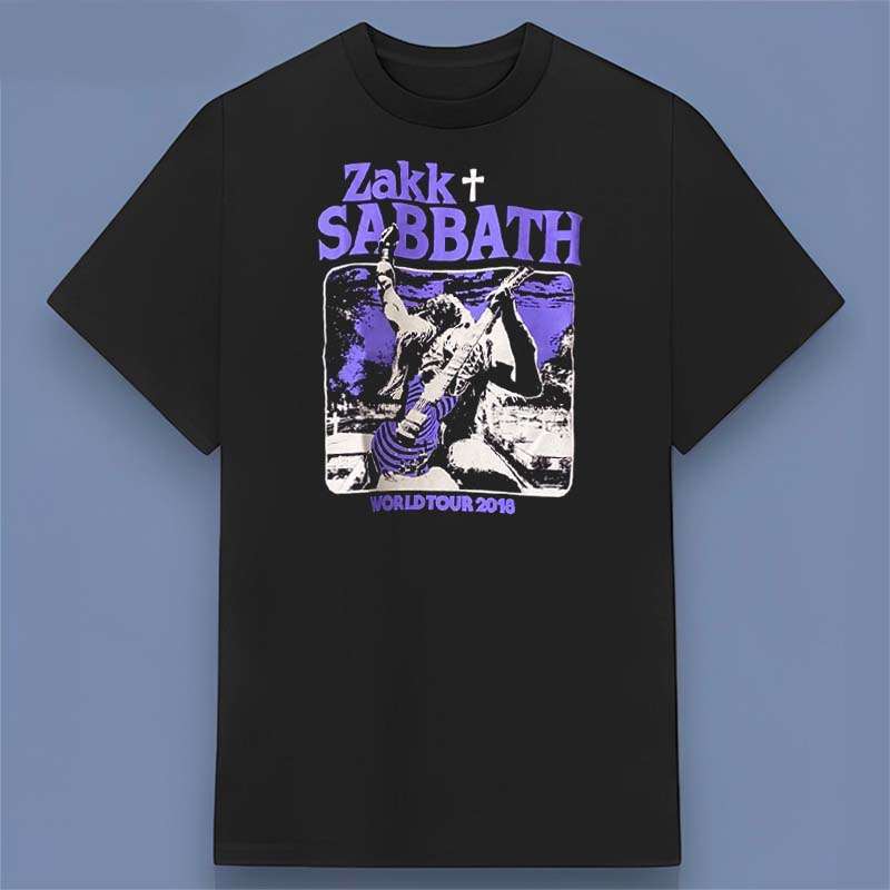 Zakk Sabbath World Tour 2018 Black Unisex T Shirt